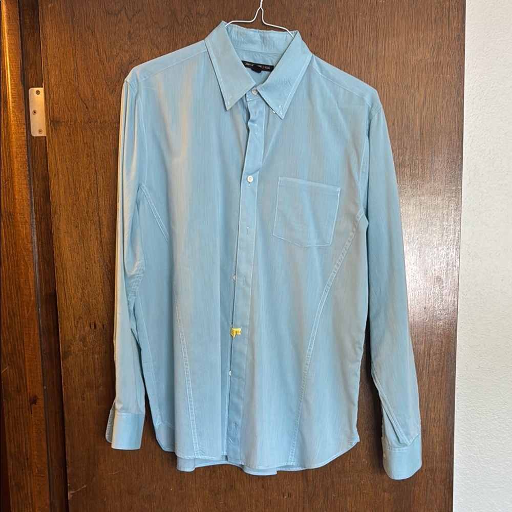 John Varvatos Light Blue Men’s Dress Shirt
